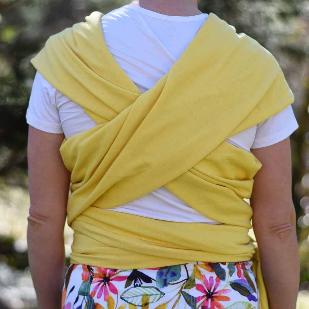 Weight-distribution design of Simply Essential Solutions wrap to ease shoulder strain