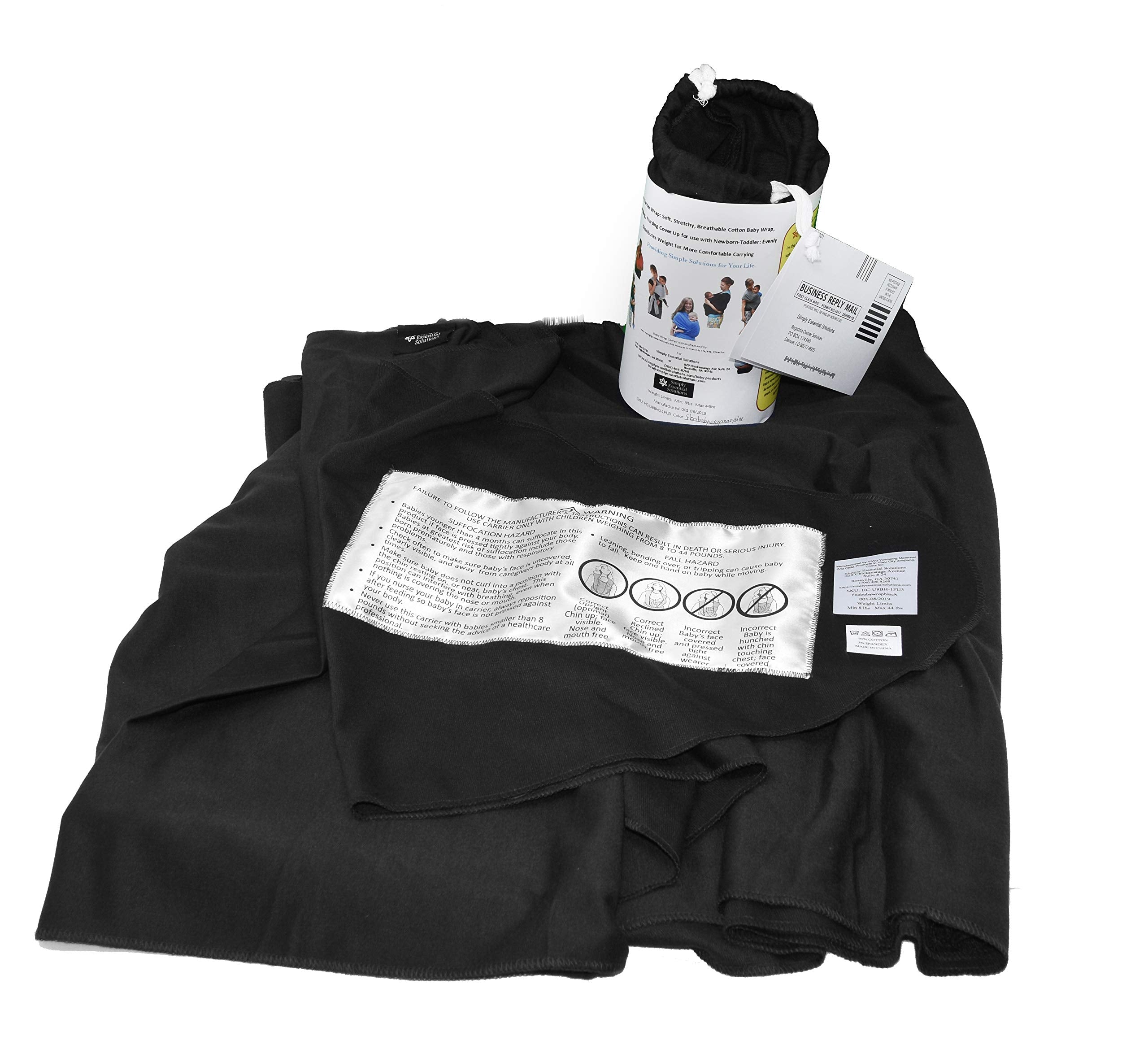 Wrap supports up to 40 pounds for growing children