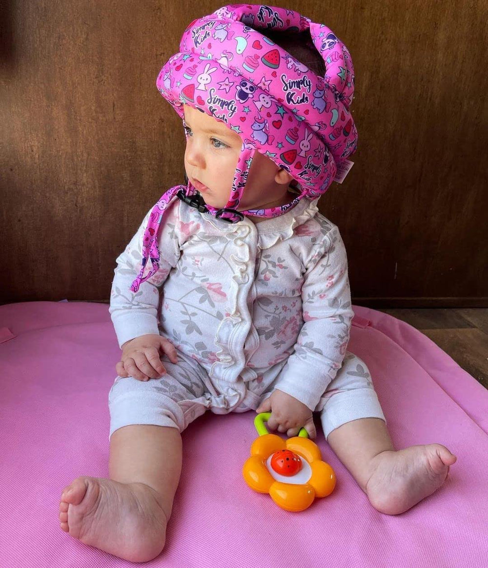 Simply Kids helmet adjusts to grow with your child from 6 to 36 months.