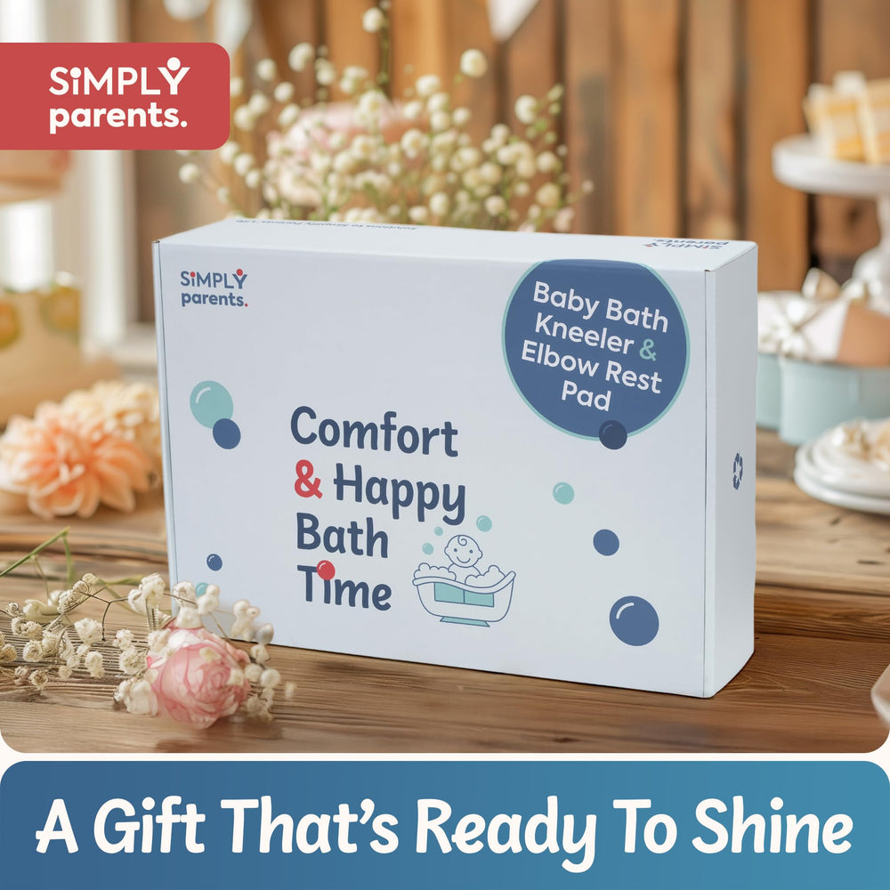 SIMPLY Parents hanging loops aid quick drying and storage.