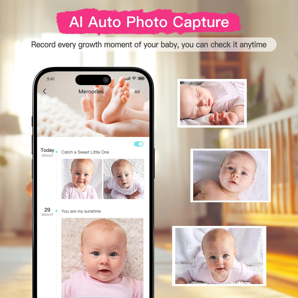 Simyke 2-way talk feature enables parent-child communication.
