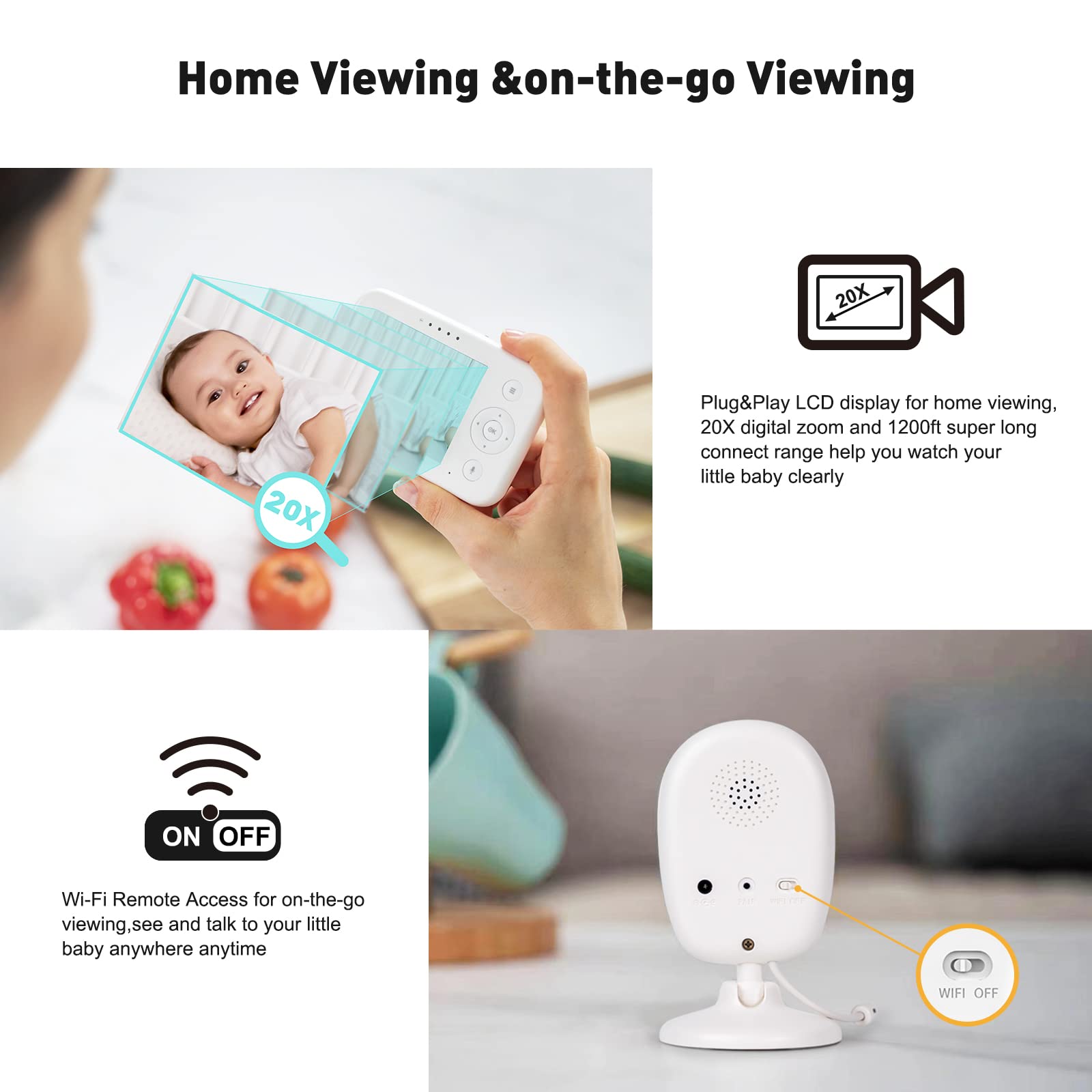 Simyke AI detects crying or a covered face for alerts