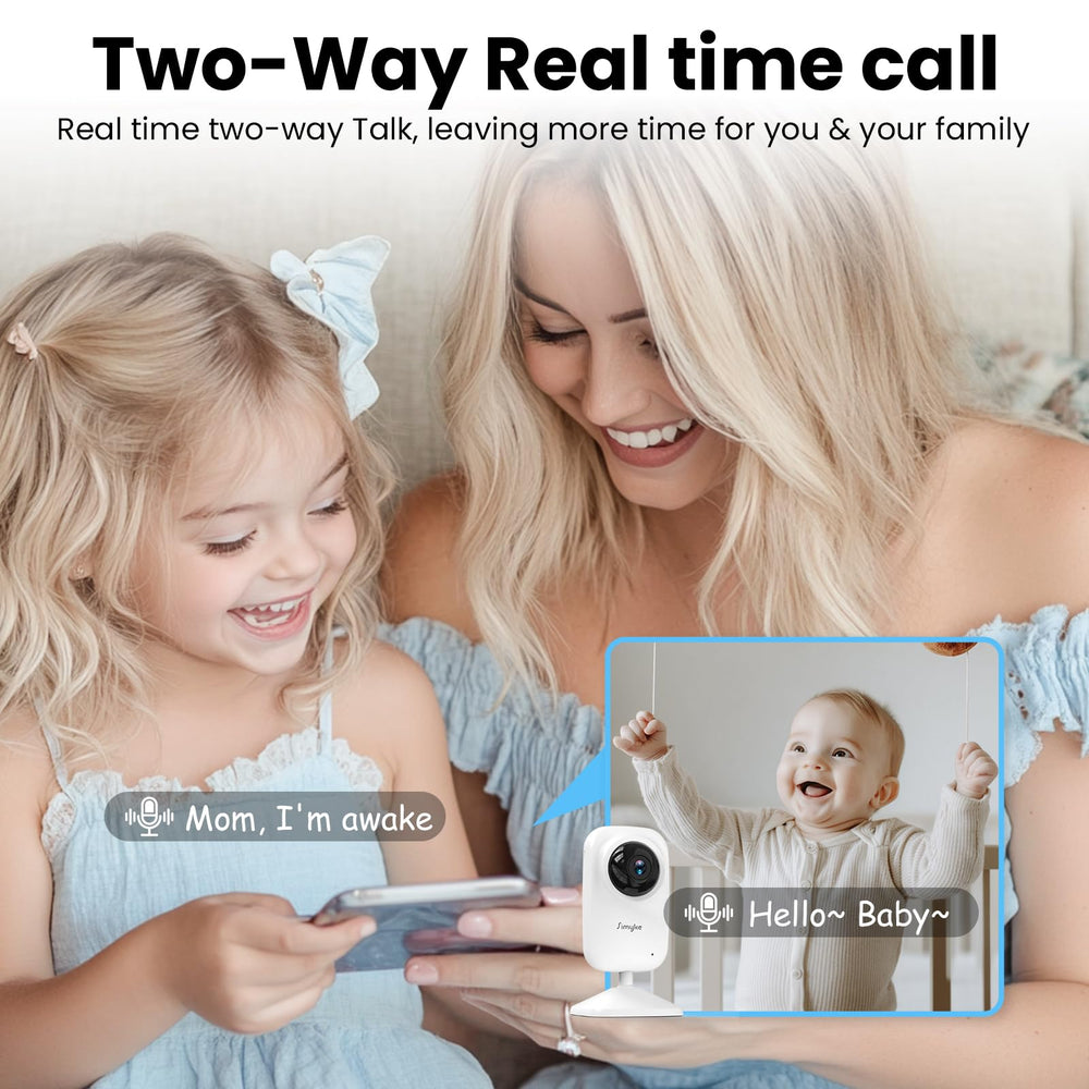 Simyke baby monitor free smartphone app keeps you connected on the go.