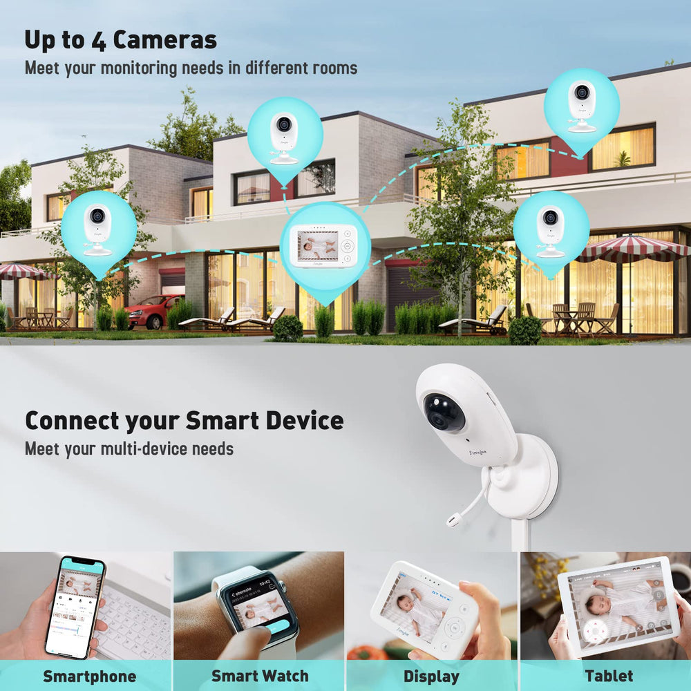 Simyke plug-and-play 3.5-inch LCD with privacy mode