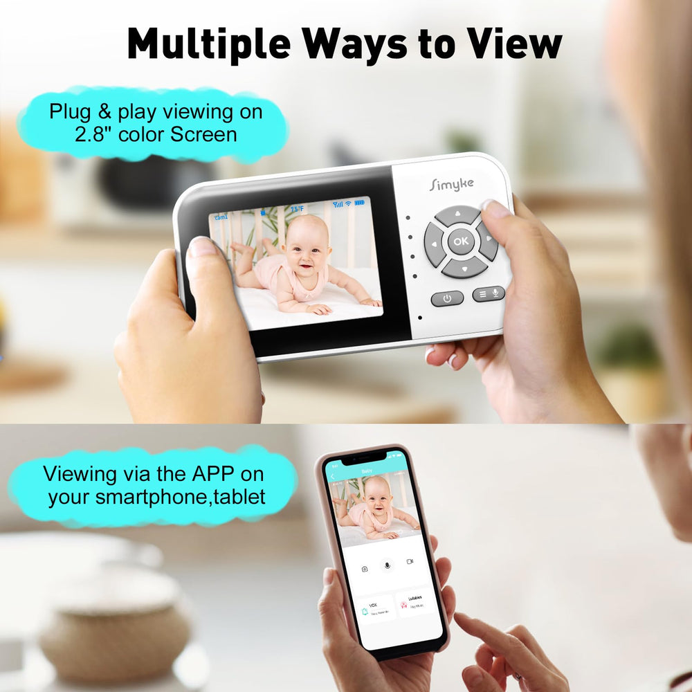 Simyke Upgrade app view enables mobile monitoring via WiFi for on-the-go visibility