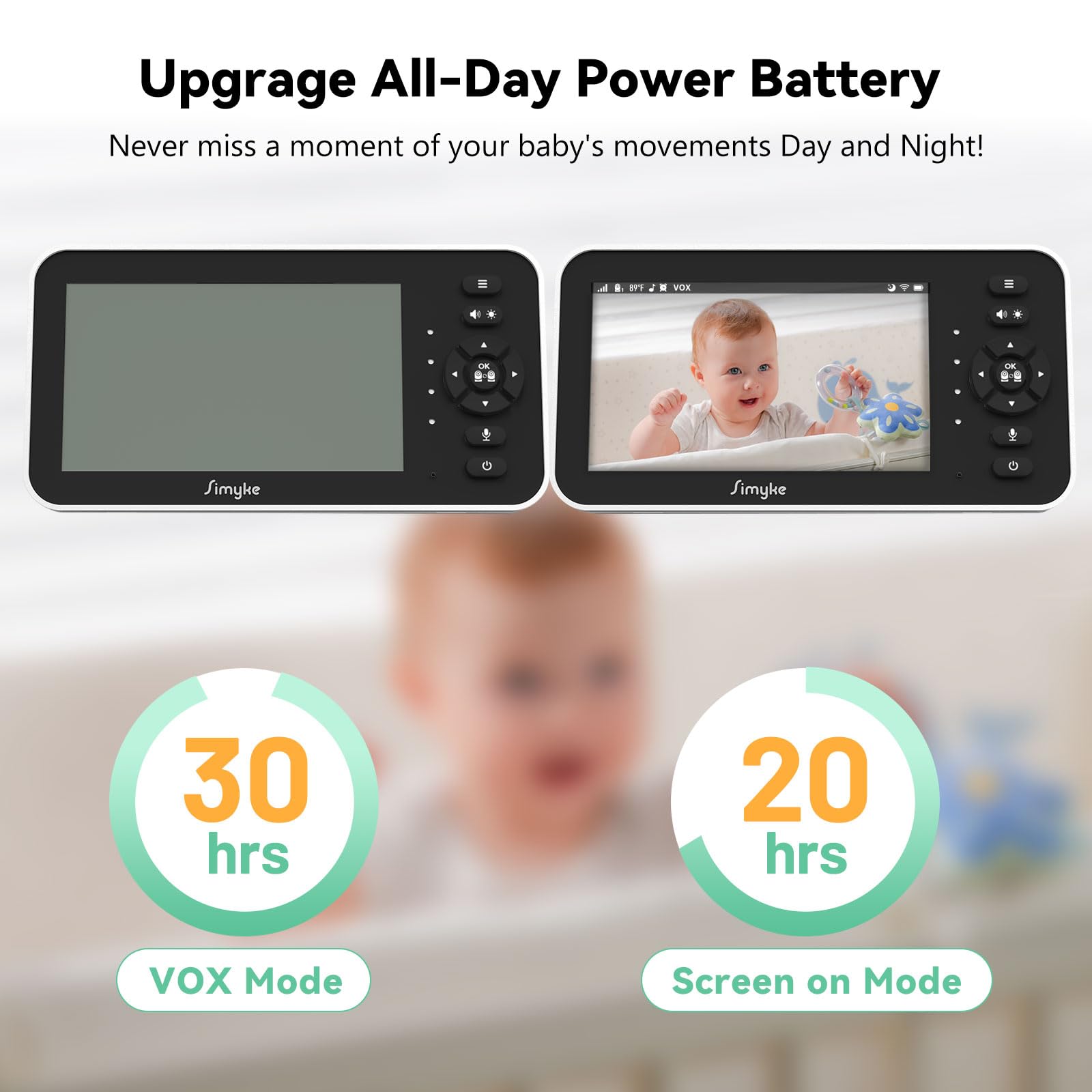 Simyke temperature and feeding reminders support nursery routines