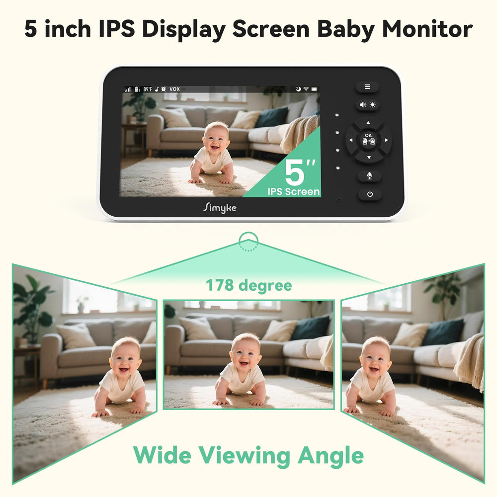 Simyke two-way talk lets you comfort baby from another room