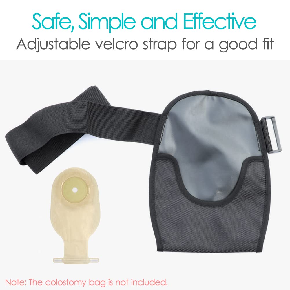 SinaiSea noise-reducing ostomy cover minimizes bag sounds for confident daily wear.