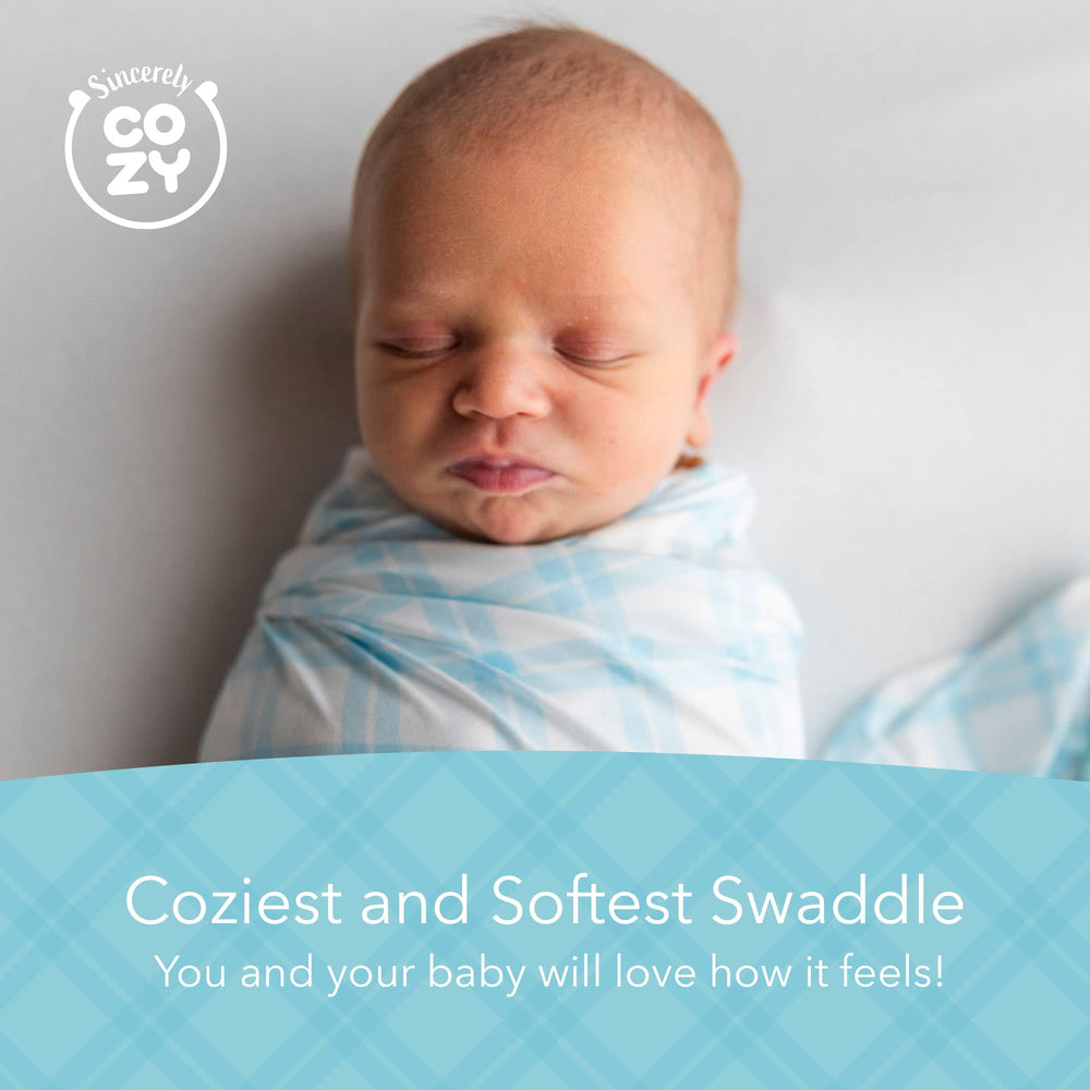 SINCERELY COZY dreamy pattern swaddle for chic style in photos or everyday use