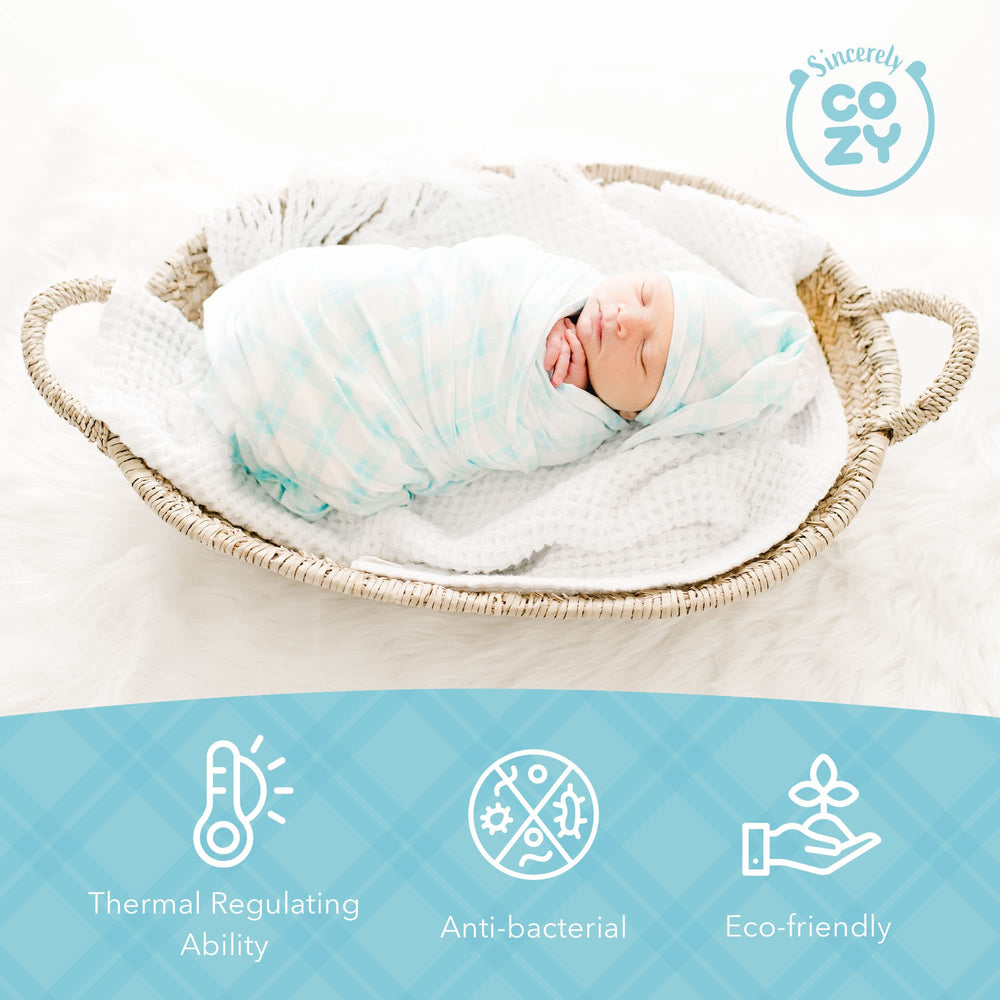 SINCERELY COZY perfect baby gift set for showers and keepsake photos