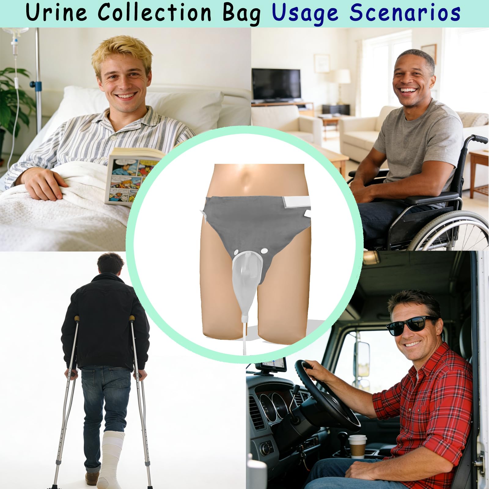 Sinlxcoy-travel-friendly-urinal-collection supports discreet journeys.