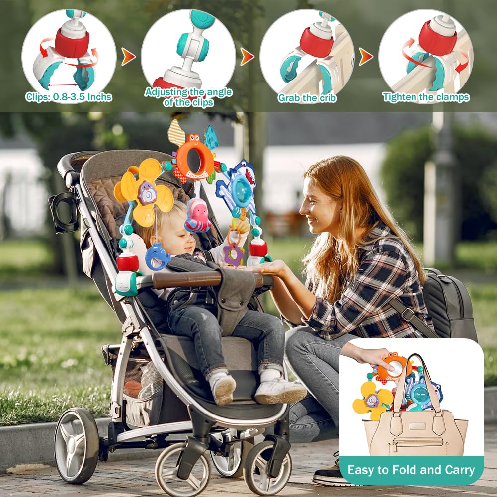 SINOMARS crab mirror invites exploration and self-discovery during crib time