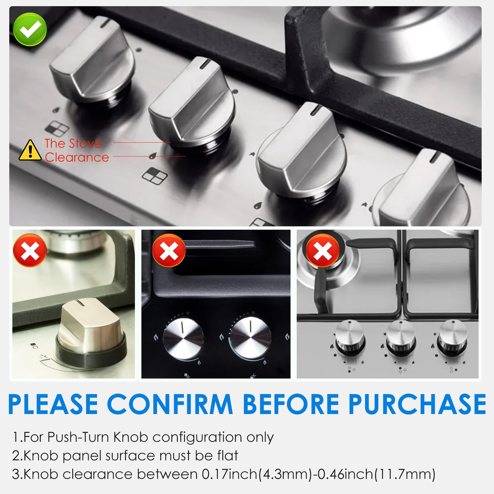 SINSETU easy-install knob locks require no tools for quick setup.
