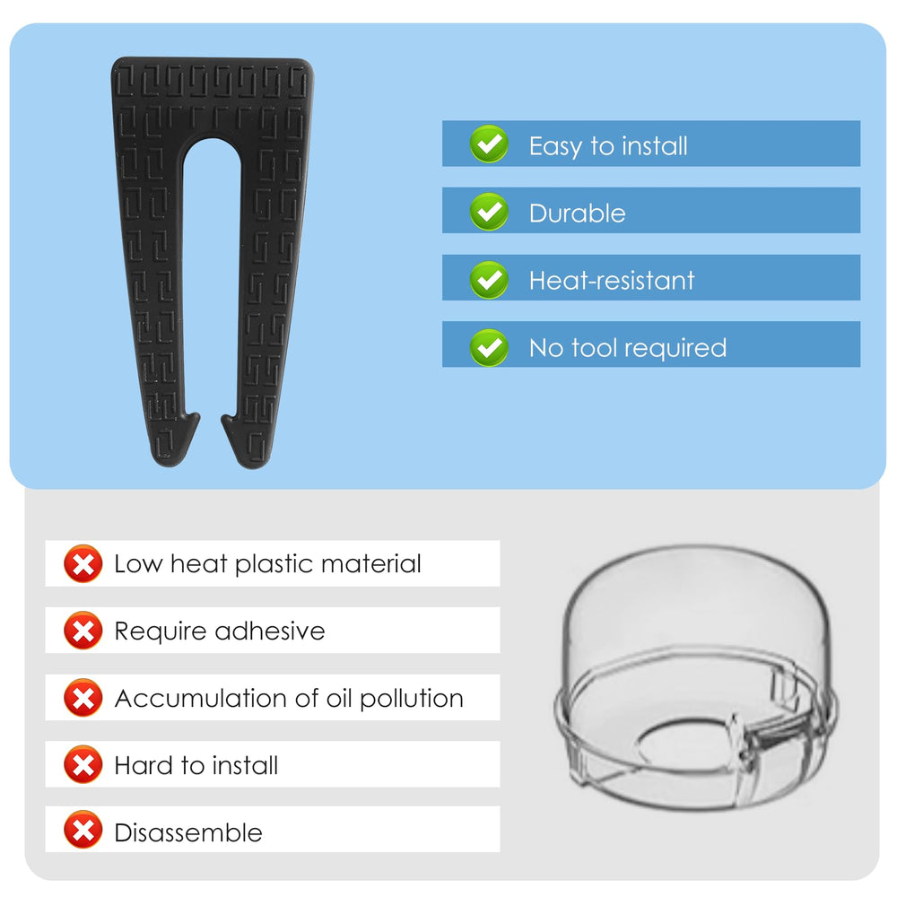 SINSETU heat-resistant silicone locks endure heat while remaining flexible