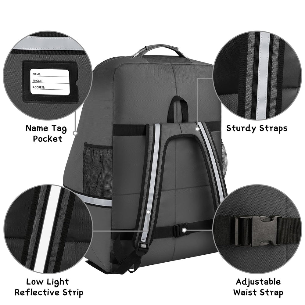 SINVICKO car seat bag front pocket used for organizing essentials.