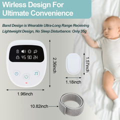 SinWar bedwetting alarm offers 45 90 and 120 minute reminders for training.