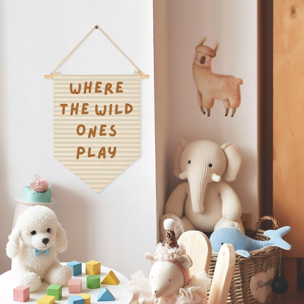 Sioial bedroom door above crib wall decor adds a playful, inspiring touch.