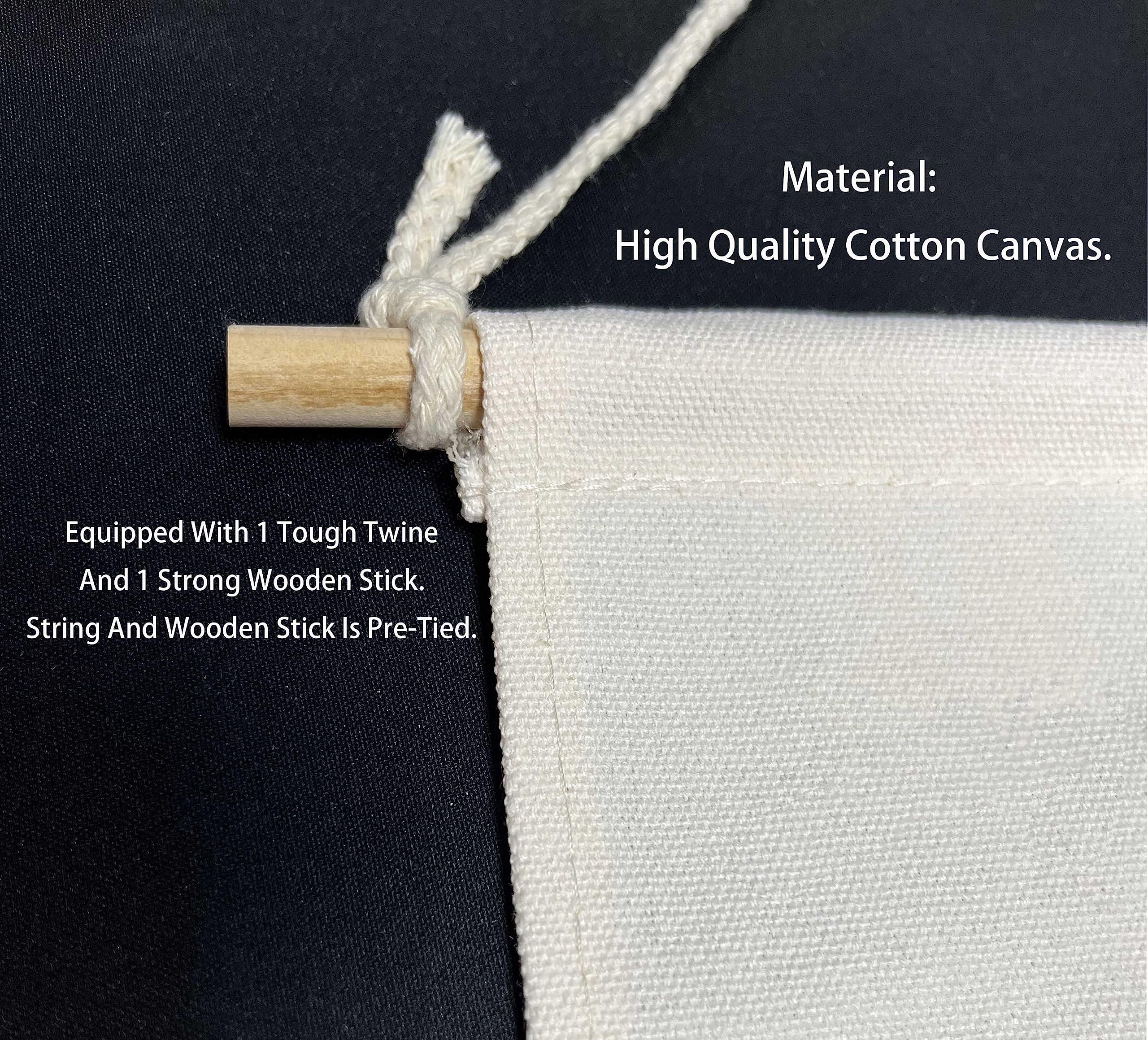 Sioial canvas wall decor beige banner blends with any wall color