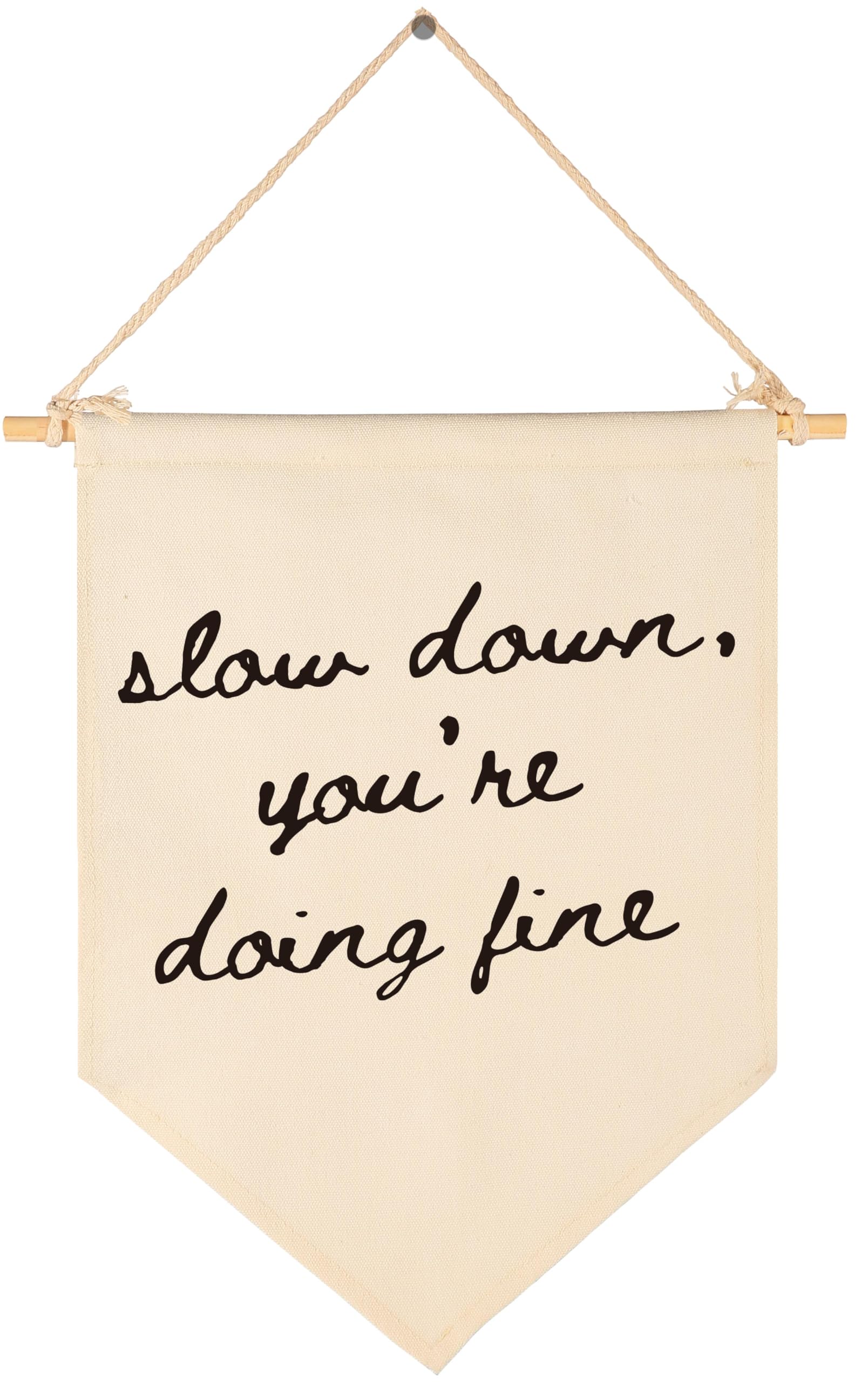 Sioial daily reminder canvas banner enhances calm spaces and motivation.