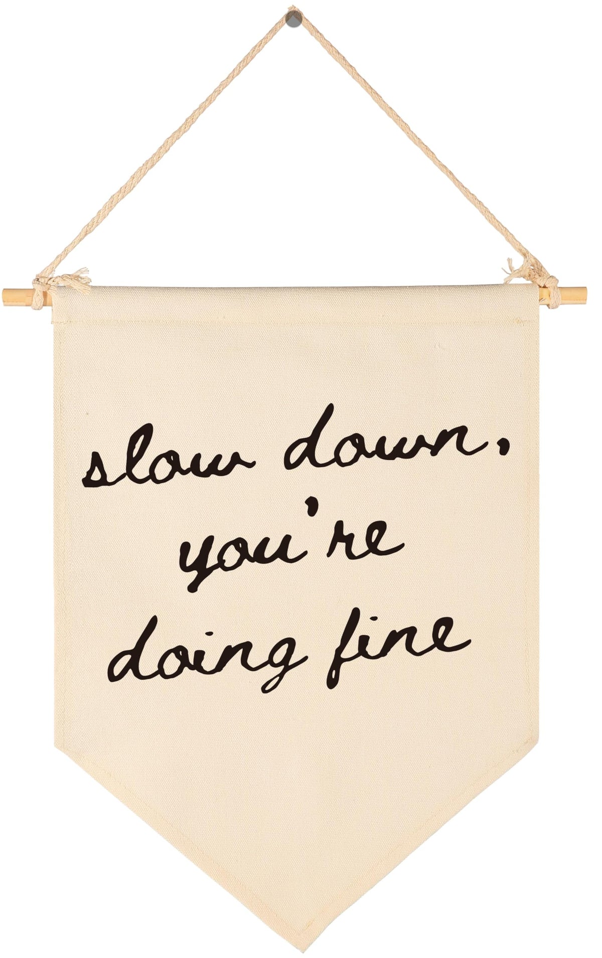 Sioial daily reminder canvas banner enhances calm spaces and motivation.