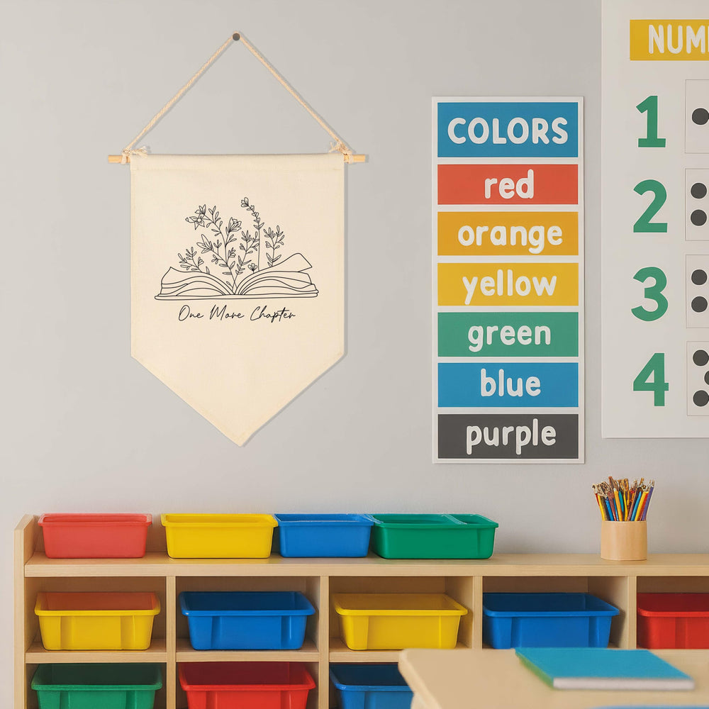 Sioial Boho banner on door decor welcoming space