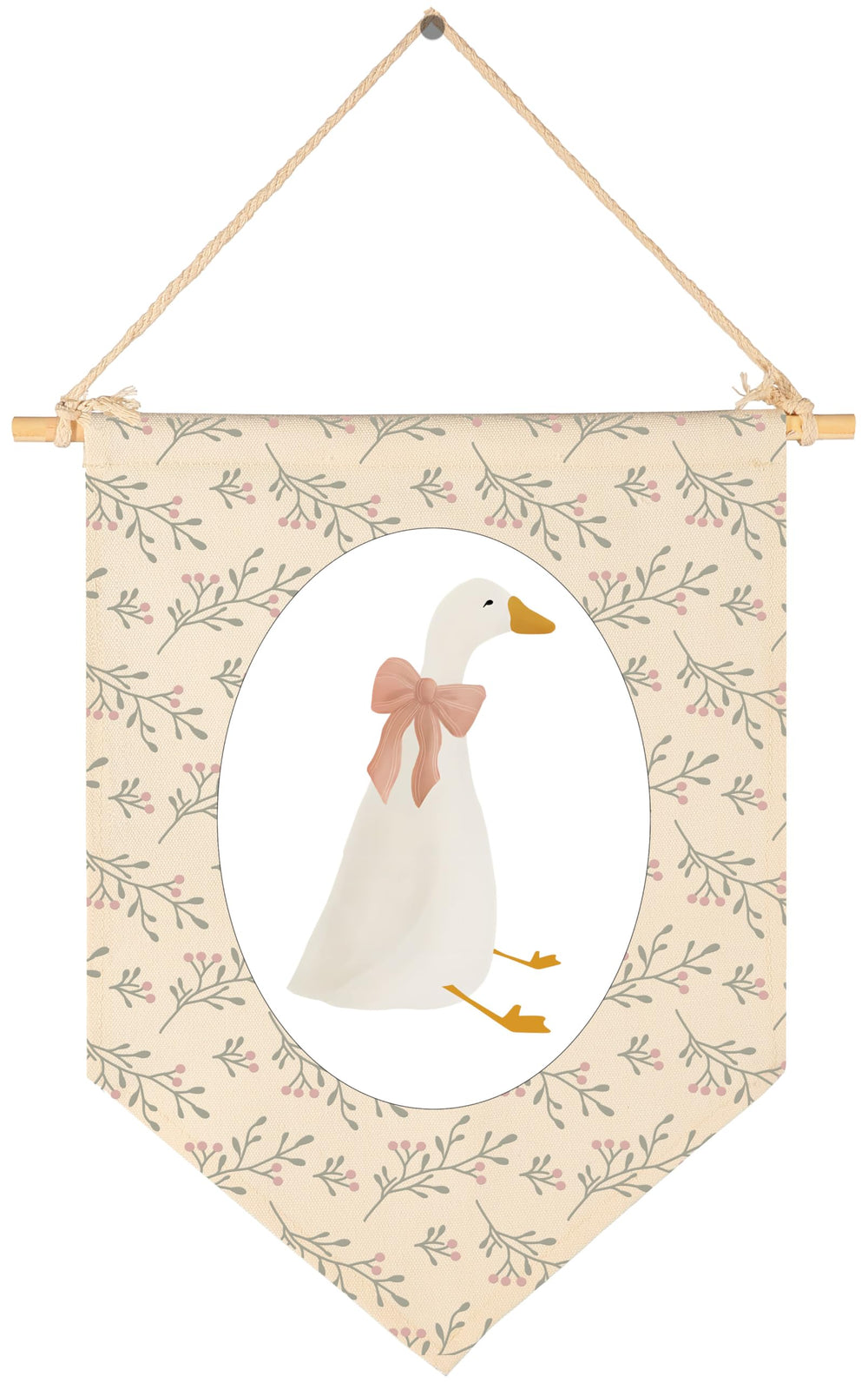 Sioial nursery banner Silly Goose wall decor elevates the baby space