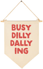 Sioial Pink Preppy banner hangs on classroom wall to spark daily positivity