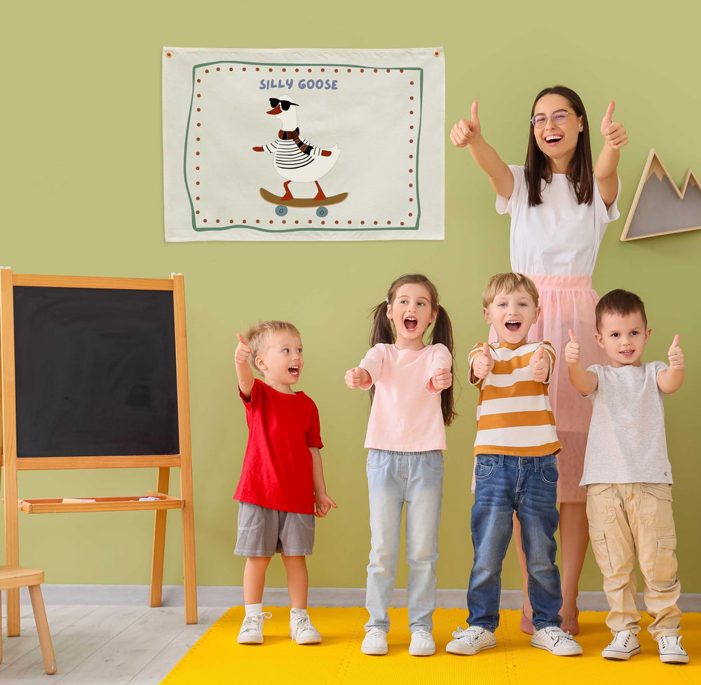 Sioial Silly Goose banner gift-ready for celebrations