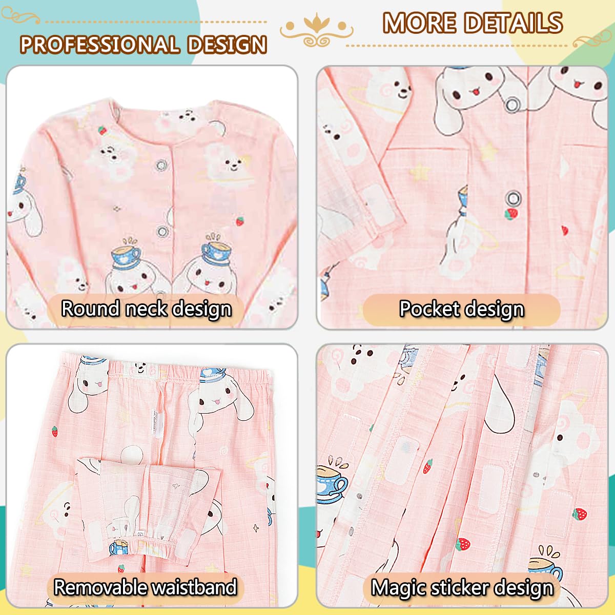 Siomlana cotton fabric closeup showing soft, breathable material