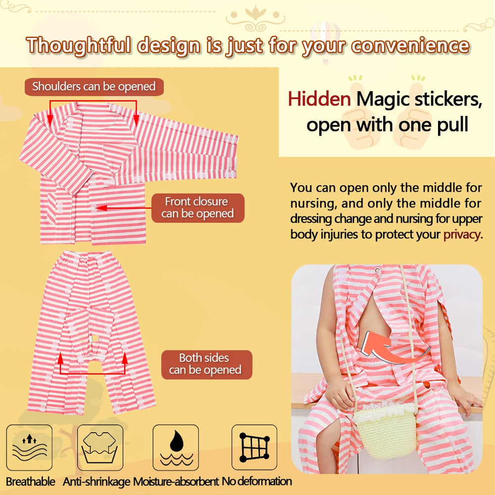 Siomlana comfortable pure cotton fabric provides breathable softness.