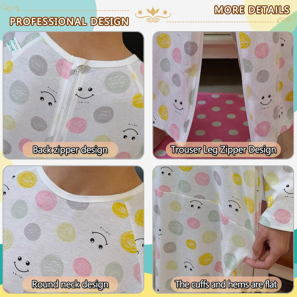 Siomlana easy-dressing assistance supports caregivers during routine changes.