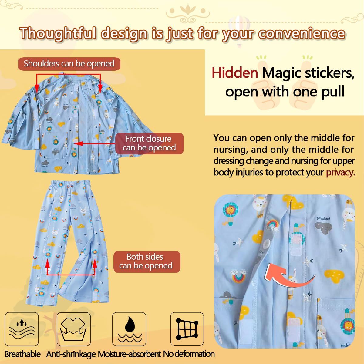 Soft cotton fabric from Siomlana for moisture absorption and skin comfort