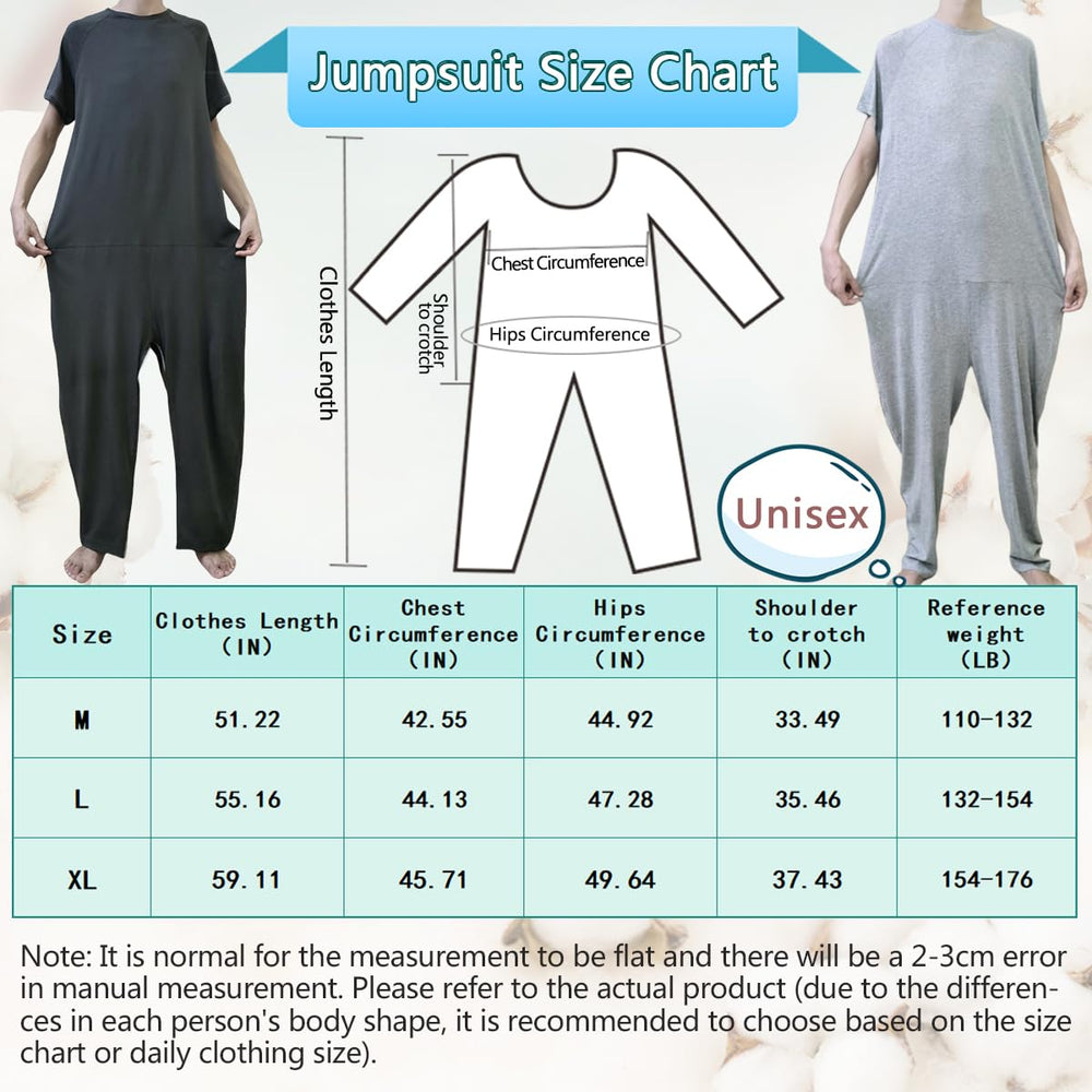 Siomlana easy dressing with back zipper for caregivers