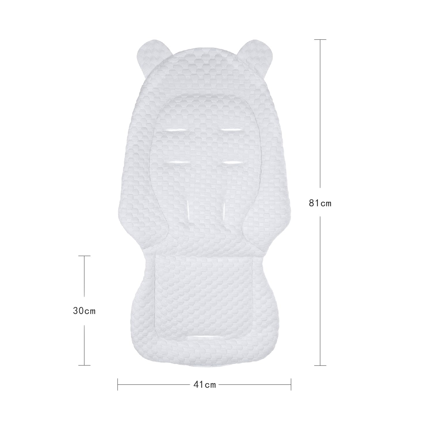 SIQITECHNO machine-washable liner is easy to clean after messy adventures.
