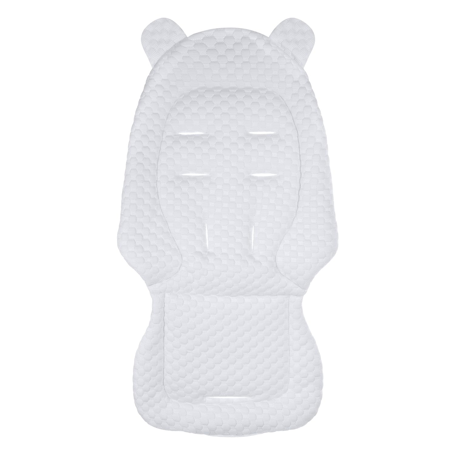 SIQITECHNO multi-position harness holes help secure the liner as your baby grows.