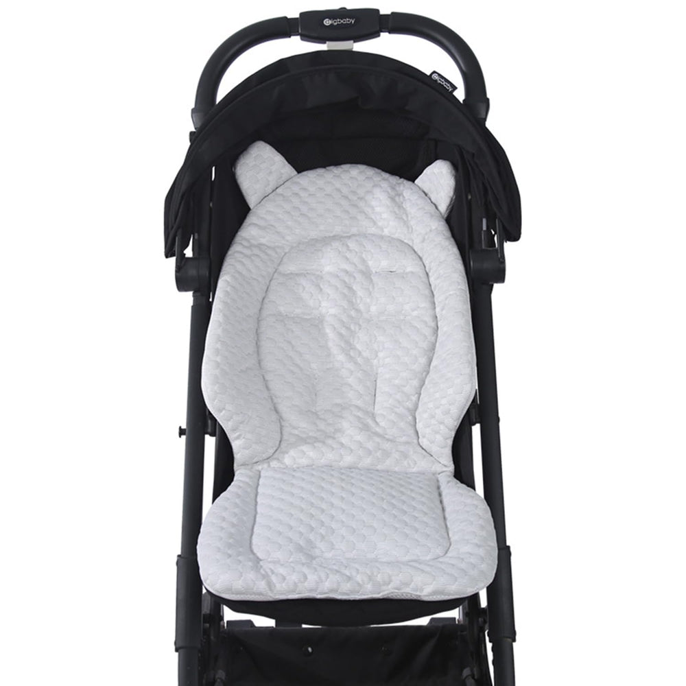 SIQITECHNO thick cotton seat padding provides cozy warmth and dryness during strolls.