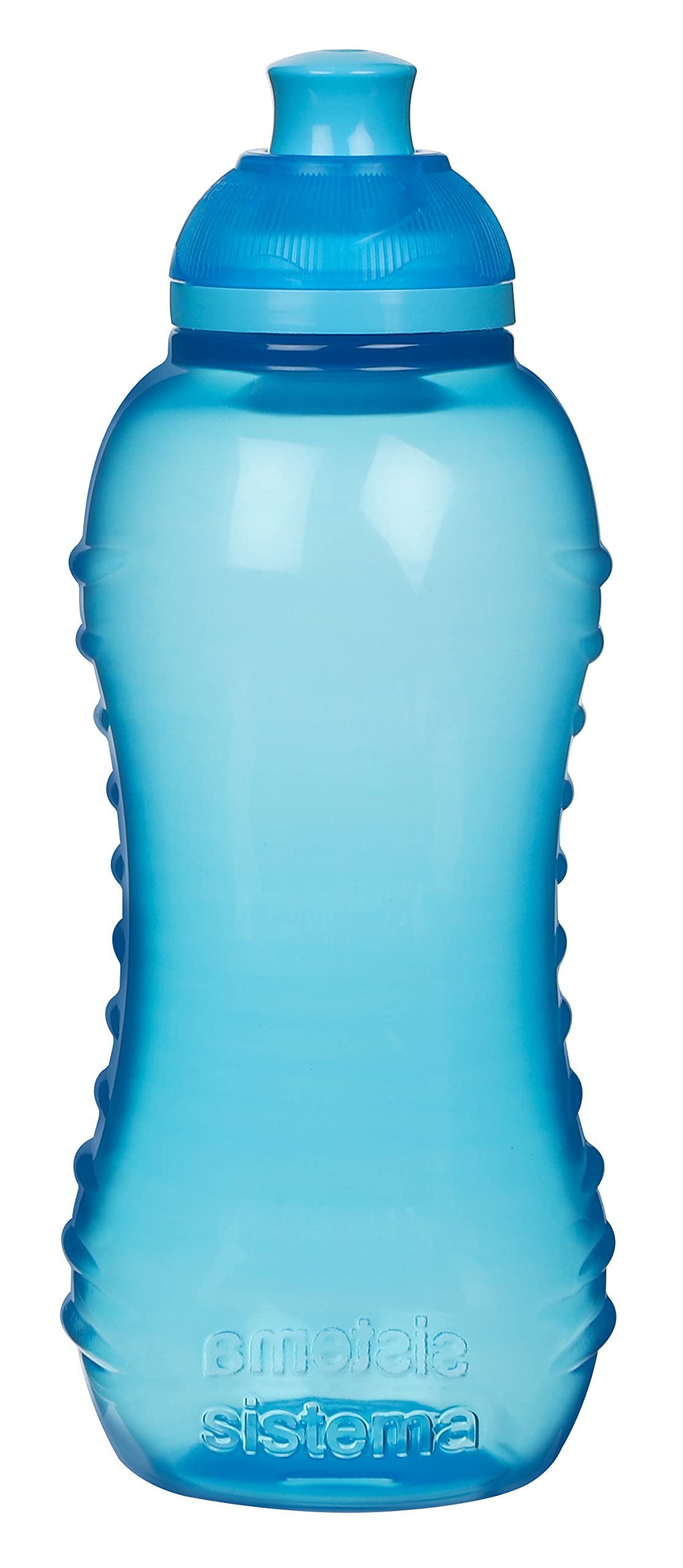 Sistema Hydrate bottle being carried for portable use during activities.