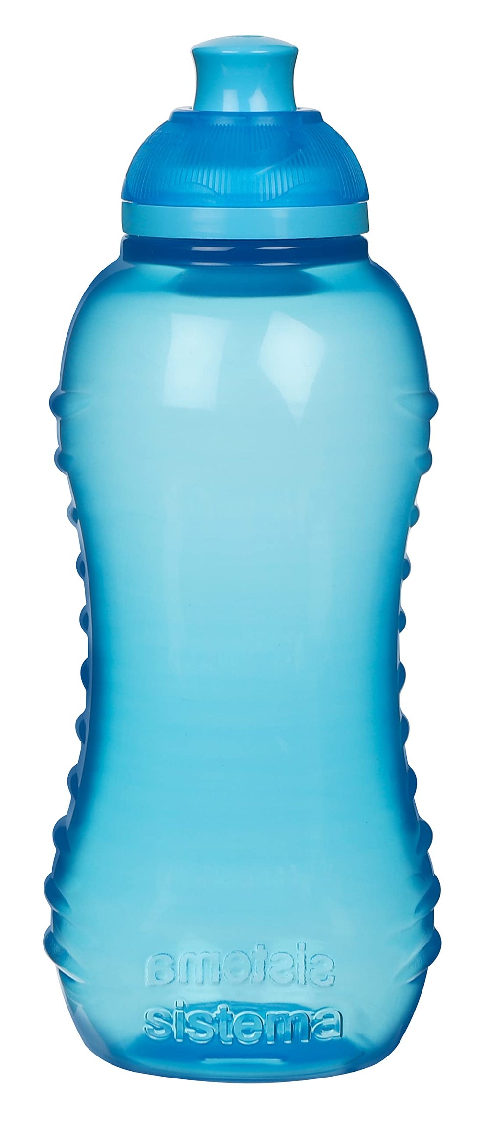 Sistema Hydrate bottle being carried for portable use during activities.