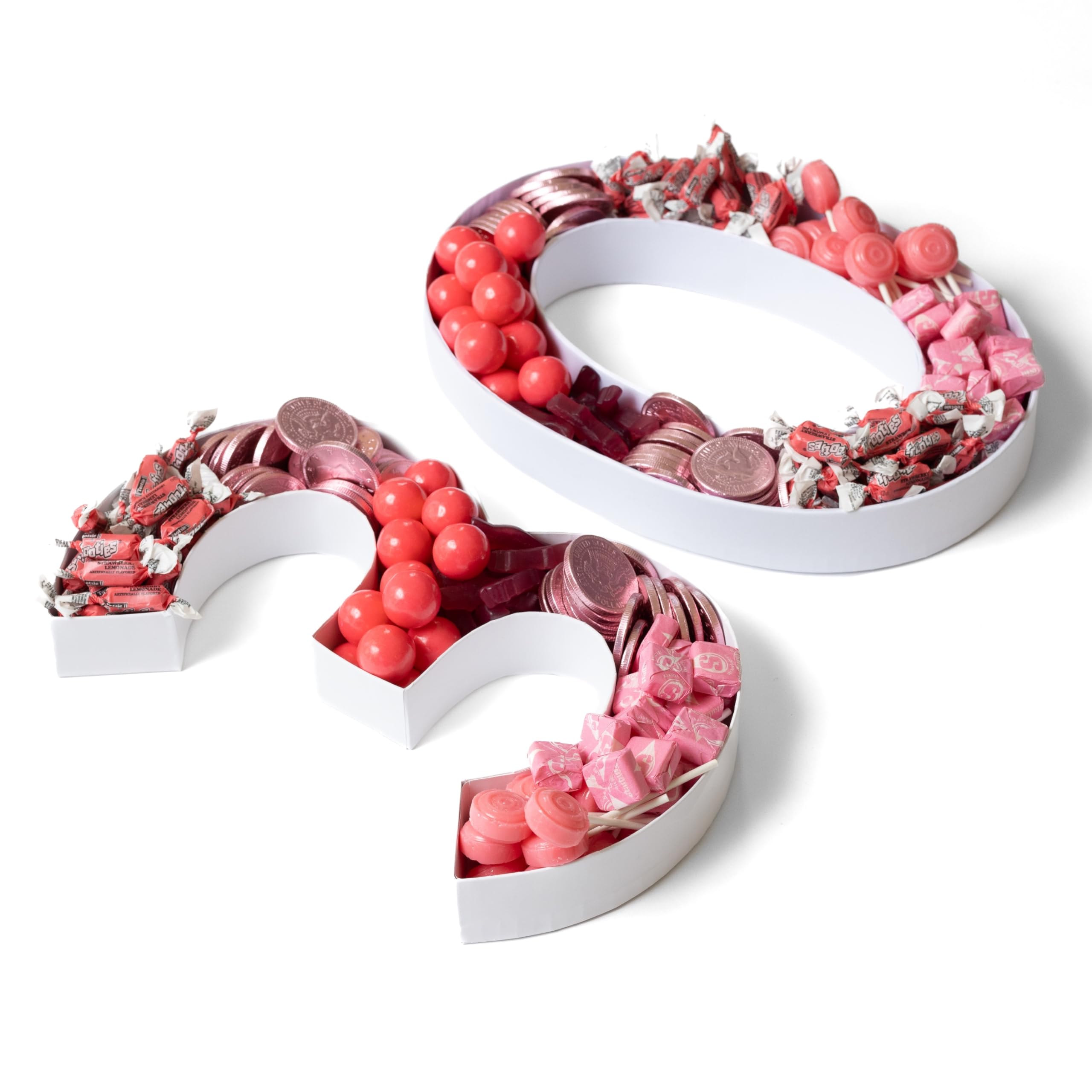 Sisterly Market fillable candy box cardboard letter for party favors