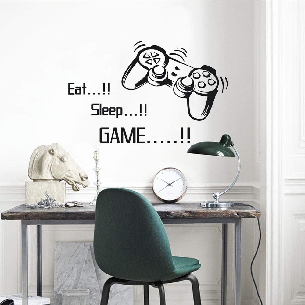 SITAKE black vinyl wall sticker delivers crisp graphics without damaging surfaces.