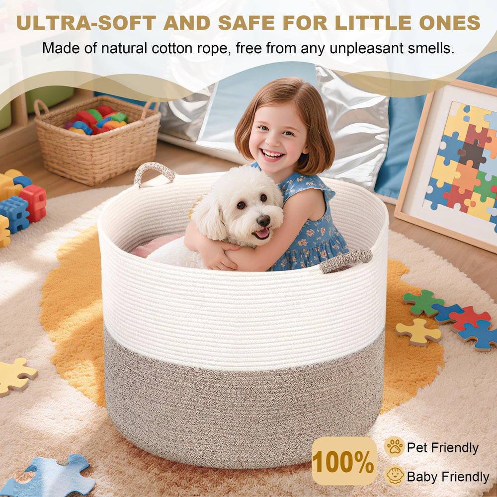 Sitanflex basket folded for compact storage when not in use