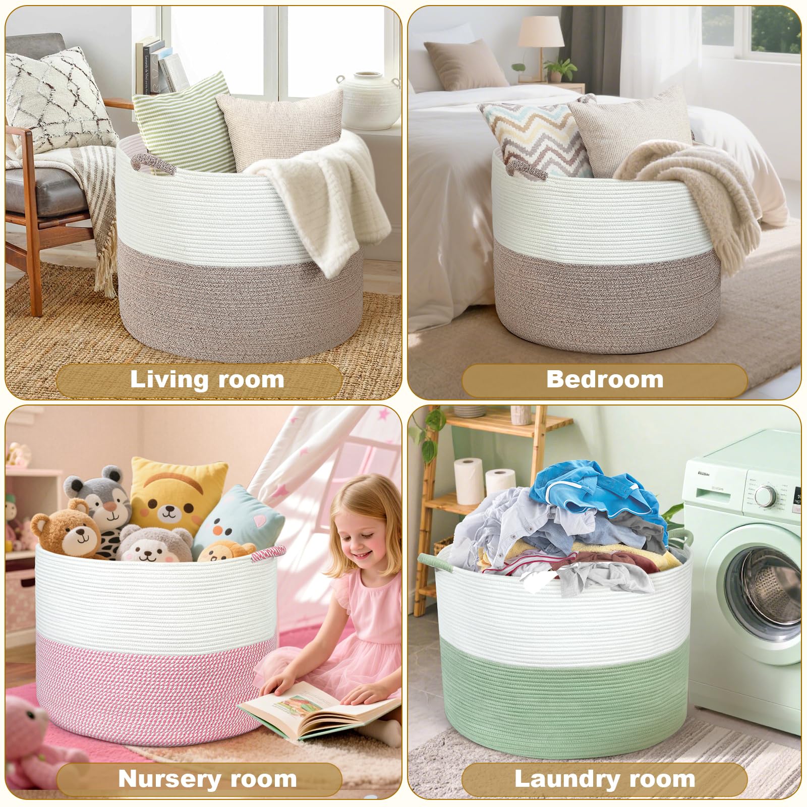 Foldable Sitanflex XXXXL basket shown collapsed for space-saving storage