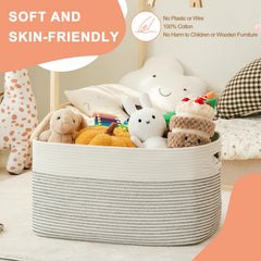 SIXDOVE large basket in living room with clean design.