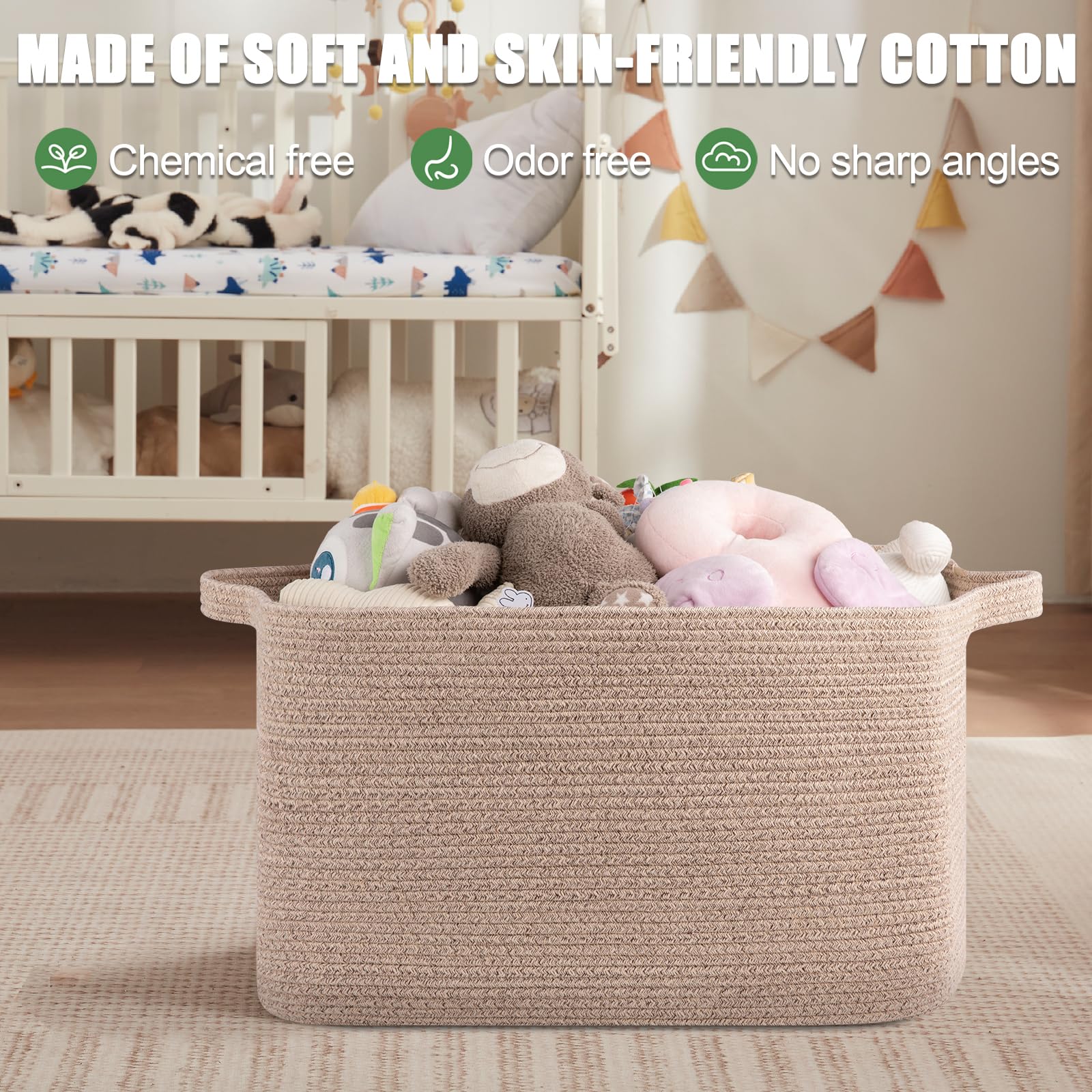 SIXDOVE shelf-ready storage keeps clutter off floors.