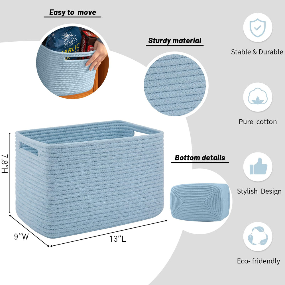 SIXDOVE storage baskets for toys keep play areas tidy and accessible