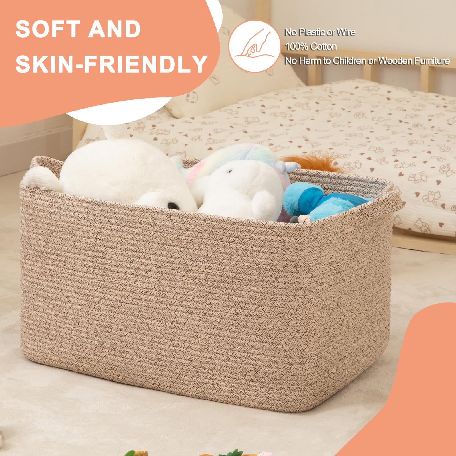 SIXDOVE toy organization in kids room illustration of versatile storage