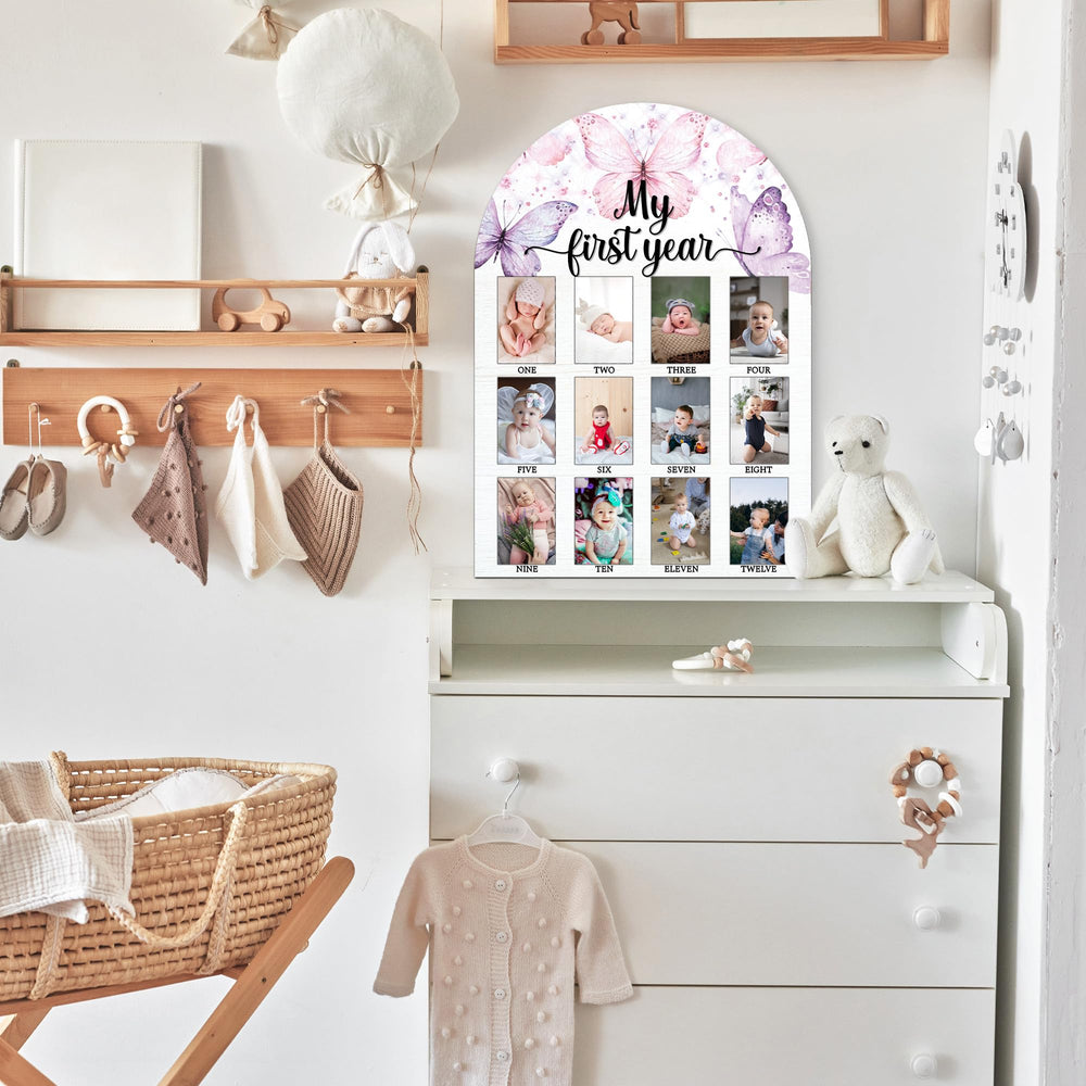 SIXEIGHT sturdy wooden frame with hanging rope fits any wall in style
