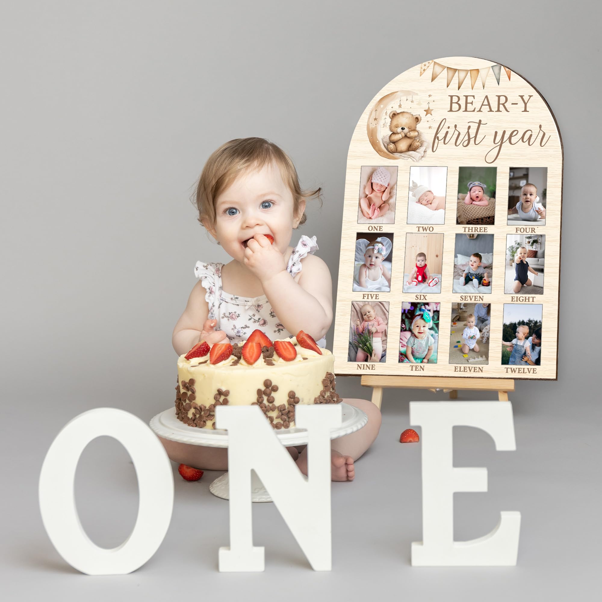 SIXEIGHT gift-ready frame ideal for baby showers and first birthdays