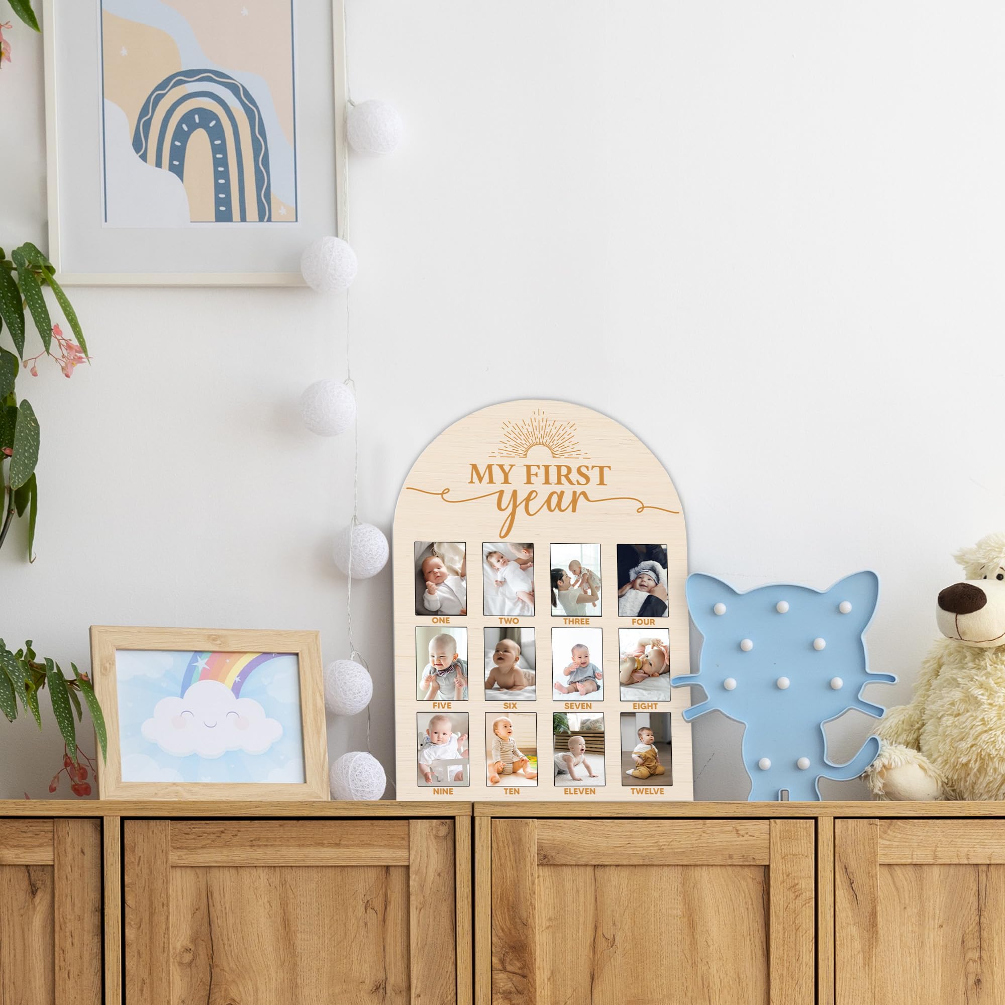 SIXEIGHT neutral rustic design complements nursery decor