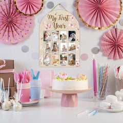 SIXEIGHT wooden frame with back hooks for easy wall or tabletop display